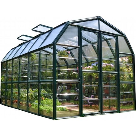 Rion Palram - Canopia Grand Gardener 2 Greenhouse - 8 X 12 Ft. - Clear HG7212C